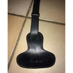 Croupière en cuir taille poney