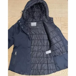 Doudoune Animo bleu marine (extérieur imperméable)