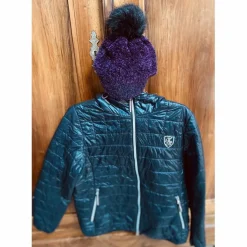 Doudoune et bonnet Assorti