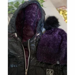 Doudoune et bonnet Assorti