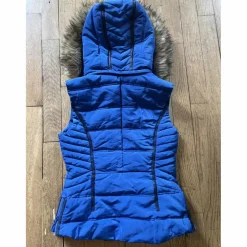 Doudoune Hervé Godignon taille S bleu sans manche