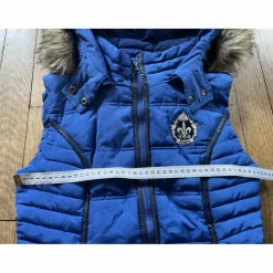 Doudoune Hervé Godignon taille S bleu sans manche