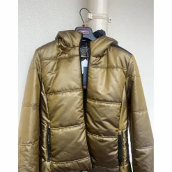 Doudoune manteau Animo doré
