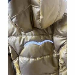 Doudoune manteau Animo doré
