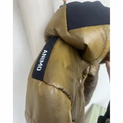 Doudoune manteau Animo doré