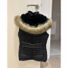 doudoune noire sans manches Flags&Cup