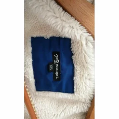 doudoune pénélope bleu sans manche