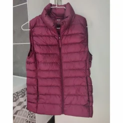 Doudoune prune XS sans manche