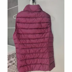 Doudoune prune XS sans manche