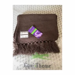 Echarpe CSI5* marron Equithème