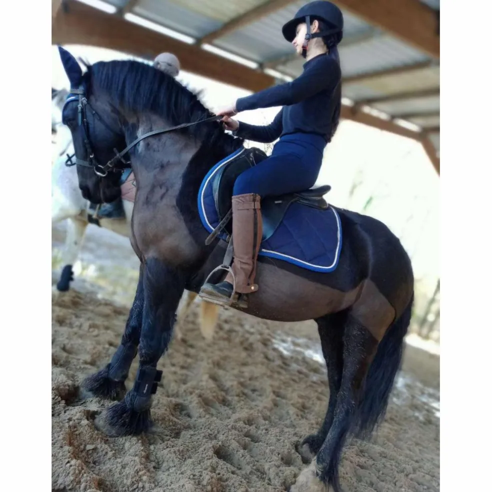 Ensemble bleu marine