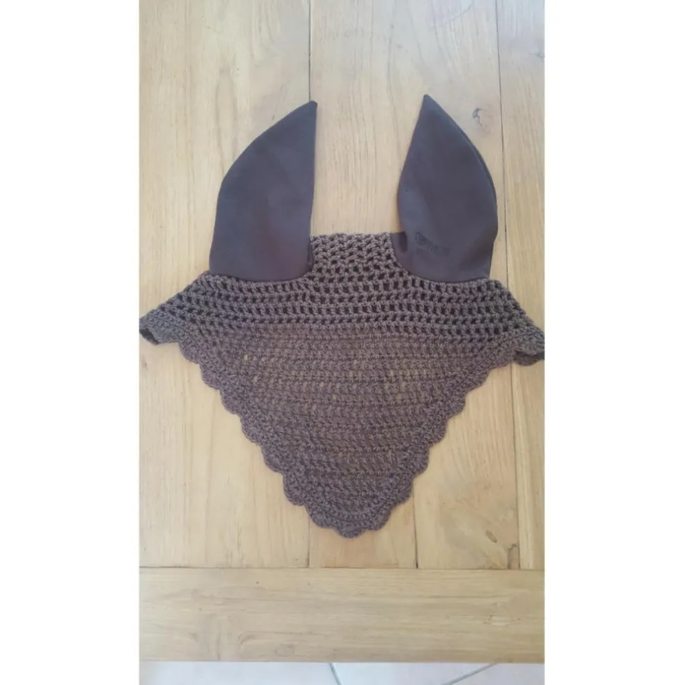 Ensemble bonnet tapis Tattini marron