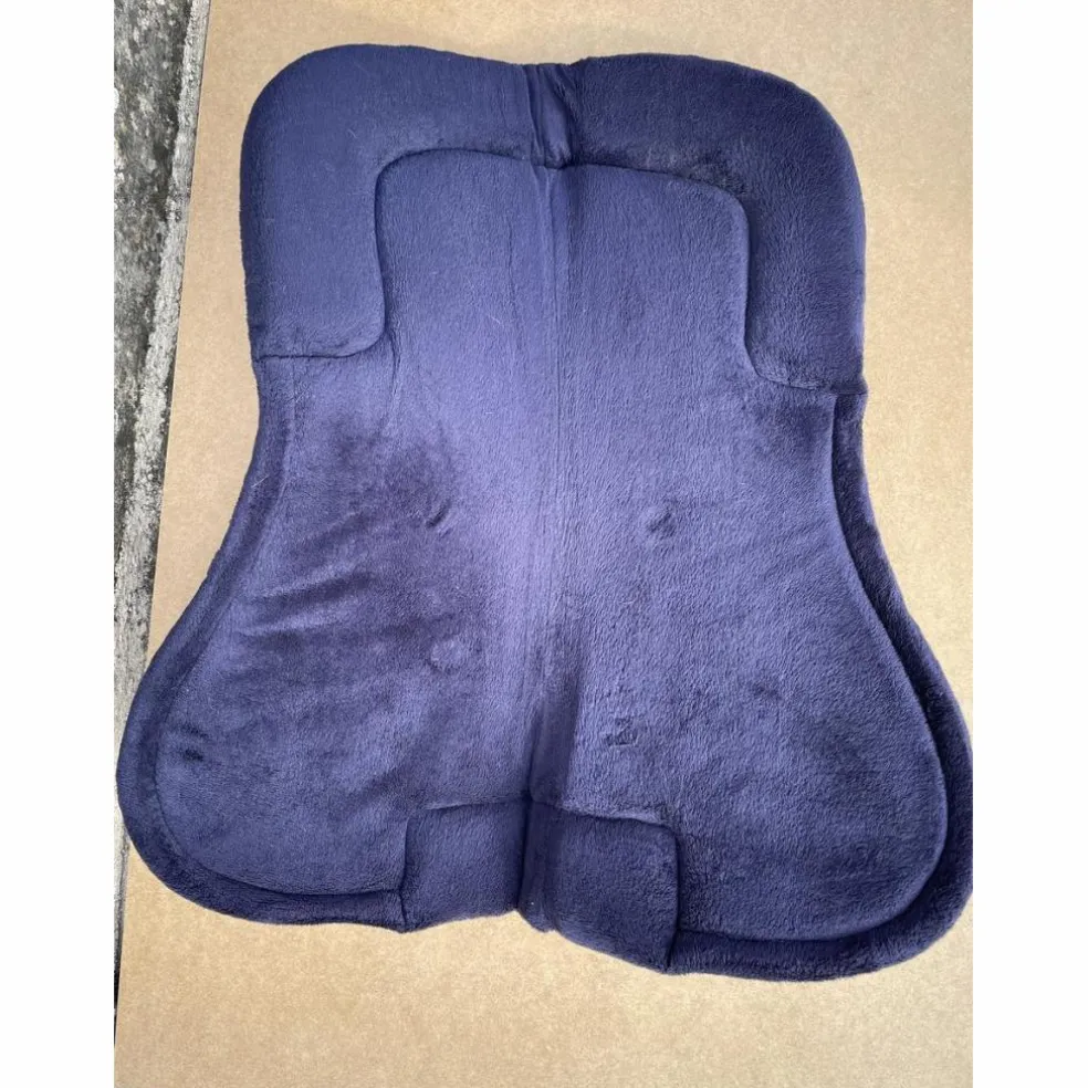 Ensemble complet bordeaux et bleu taille cheval