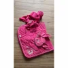 Ensemble dressage HV Polo rose tapis-bonnet-bandes