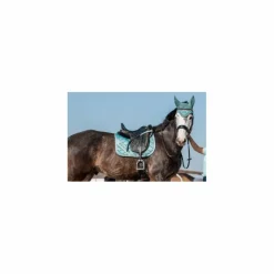 Ensemble dressage tapis + bonnet ESKADRON