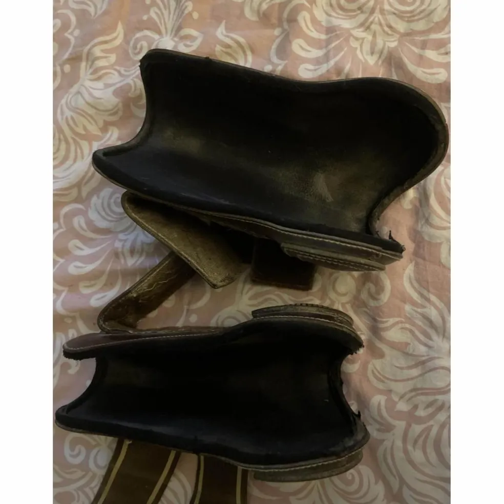 Ensemble guetres avant arrières marron