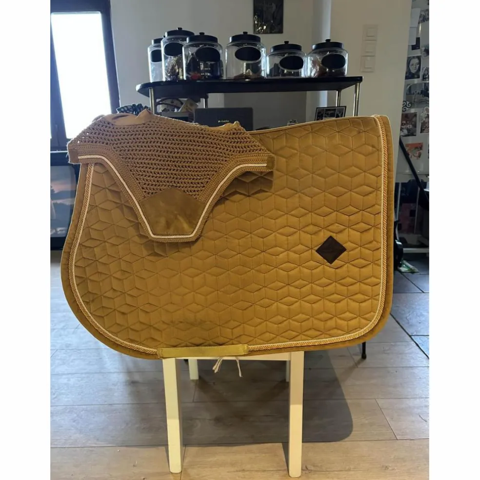 Ensemble Kentucky Velvet Moutarde
