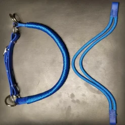 Ensemble muserolle de sidepull & frontal corde et biothane