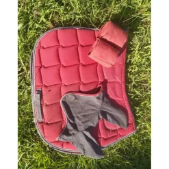 Ensemble rouge & gris