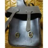Ensemble sacoches cuir