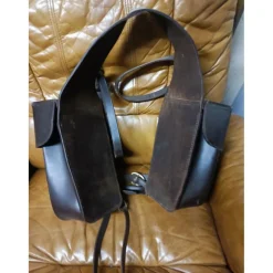Ensemble sacoches cuir