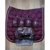Ensemble Tapis + Bandes de Polo bordeaux Eskadron