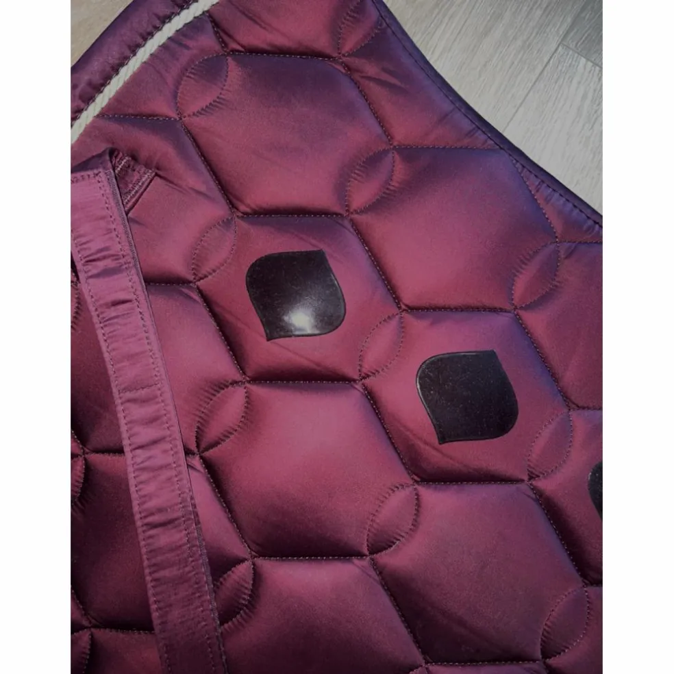 Ensemble Tapis + Bandes de Polo bordeaux Eskadron
