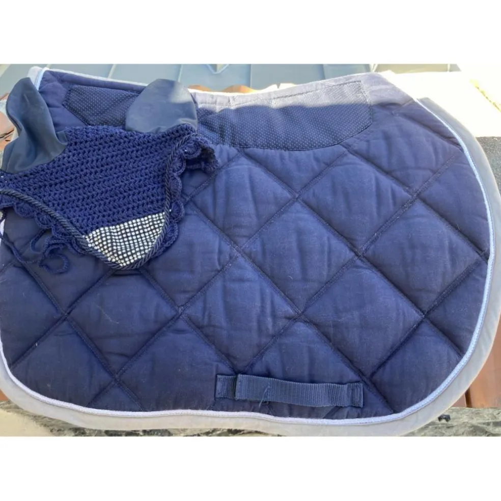 Ensemble tapis + bonnet marine