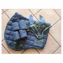 ensemble tapis bonnet et bandes