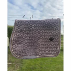 Ensemble Tapis/ Bonnet Kentucky velvet parme