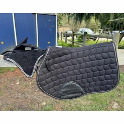 Ensemble tapis bonnet équitheme