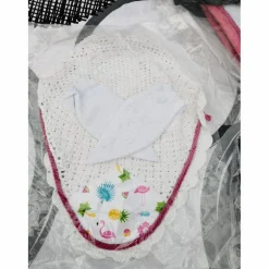Ensemble tapis de selle bonnet et guêtres