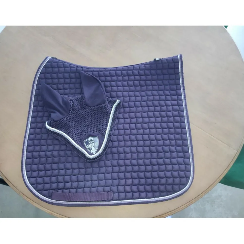 Ensemble Tapis dressage Eskadron et Bonnet