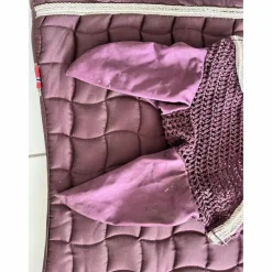 ensemble tapis dressage violet
