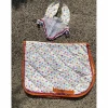 Ensemble tapis et bonnet fait main cob