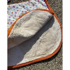 Ensemble tapis et bonnet fait main cob