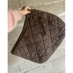 Ensemble tapis et bonnet taille cheval
