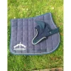 Ensemble tapis et bonnet Veredus et Lamicell bleu marine
