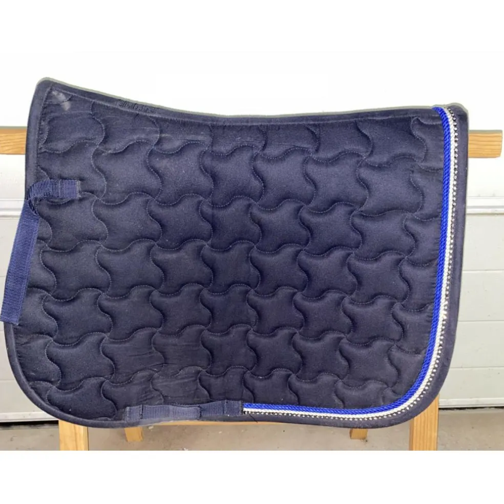 Ensemble Tapis et Bonnet bleu marine