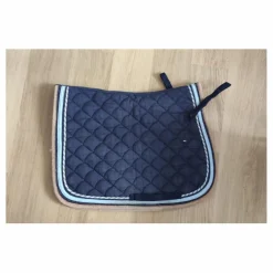 Ensemble tapis+bonnet equiteme bleu