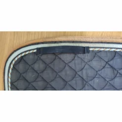 Ensemble tapis+bonnet equiteme bleu