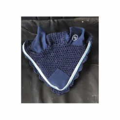 Ensemble tapis+bonnet equiteme bleu
