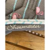 Ensemble tapis/bonnet flamand rose