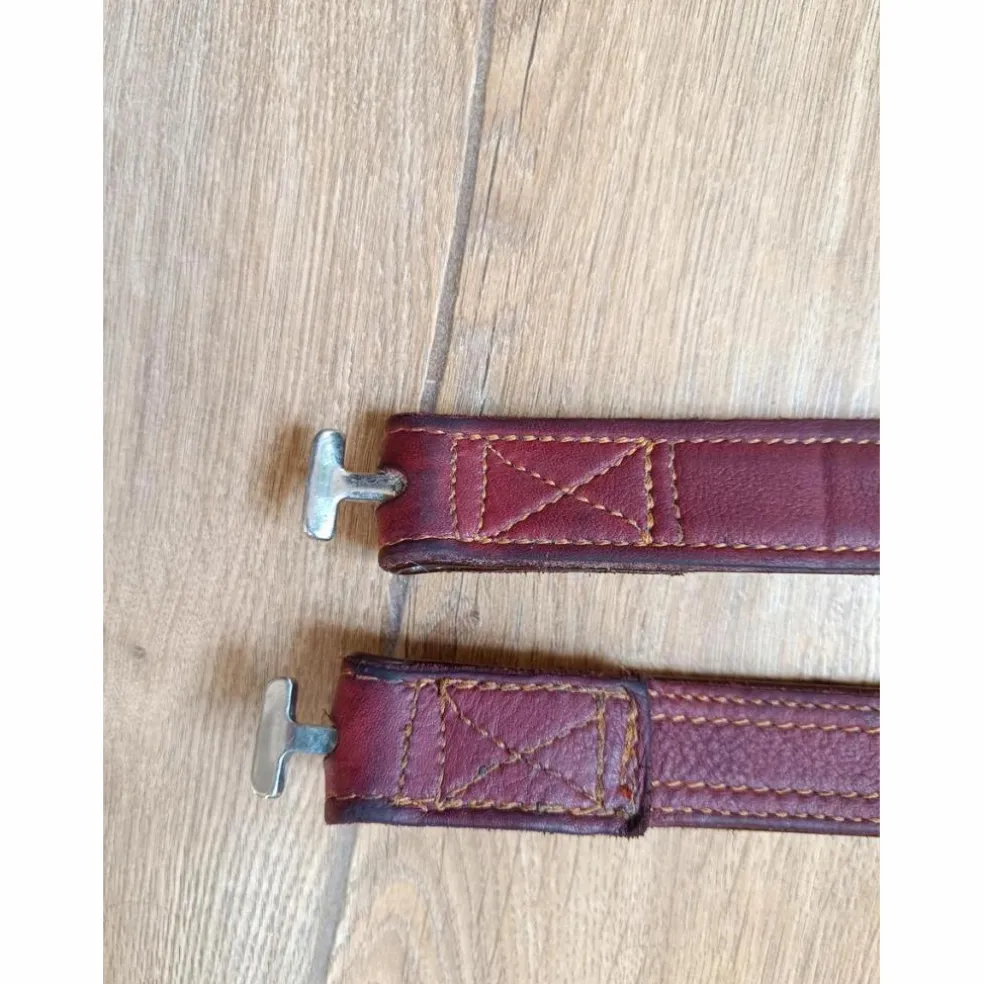 Etrivière dressage cuir Zaldi
