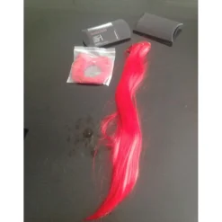 Extensions de criniere ou de queue coloris rouge