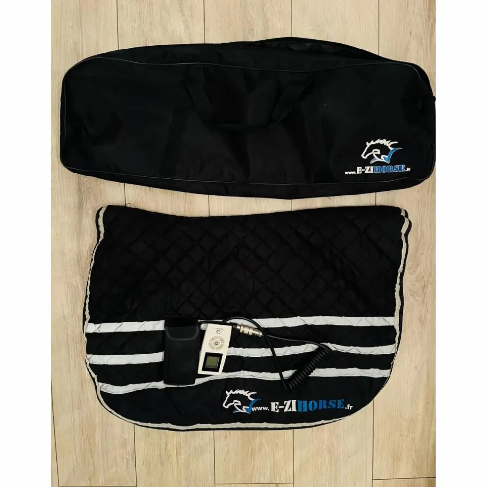 E.Zihorse Back Confort Tapis de massage vibrant et chauffant pour chevaux