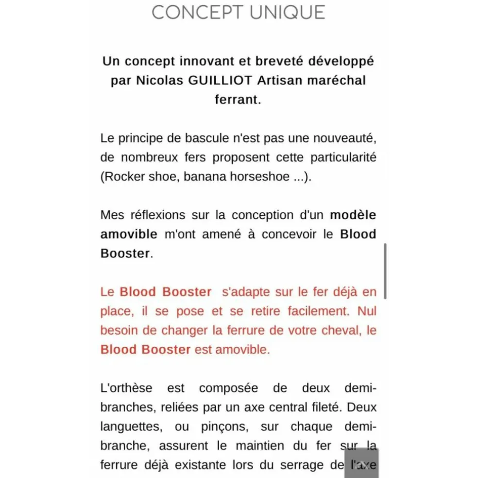 Fer blood booster
