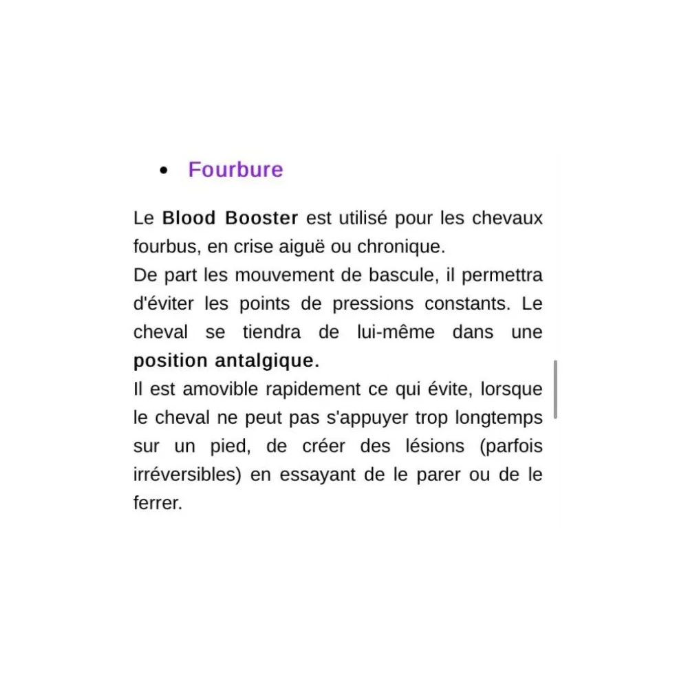 Fer blood booster