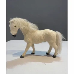 Figurine cheval en fourrure