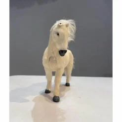 Figurine cheval en fourrure